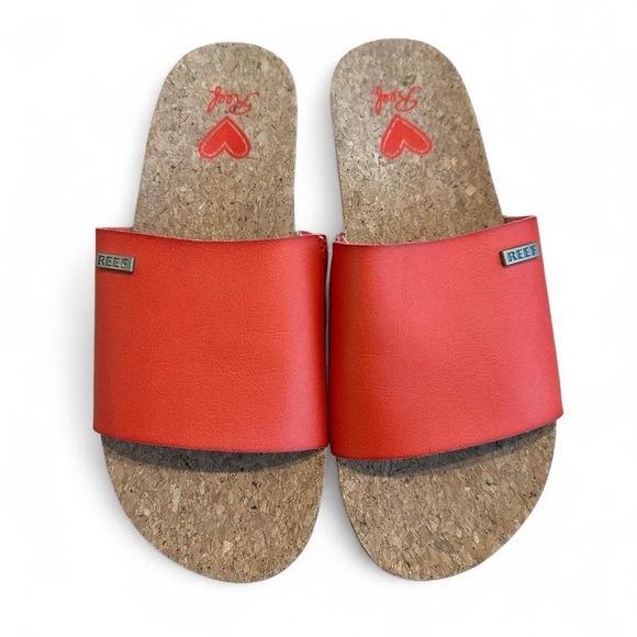 Reef Shoes - Reef Cushion Vista Sandals Red size 8